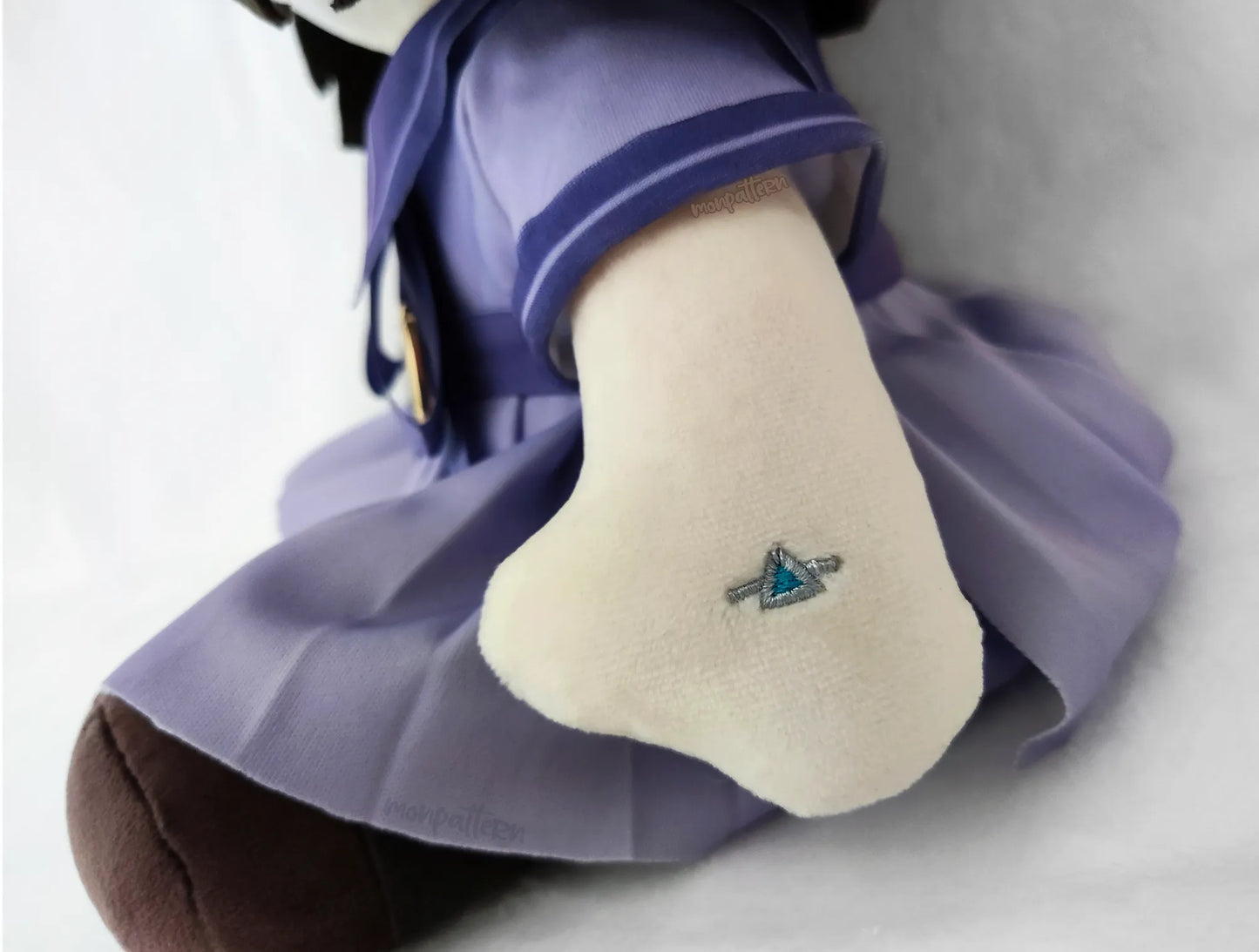 peluche coleccionable estilo anime short chibi #3 uta komagawa hecho a mano