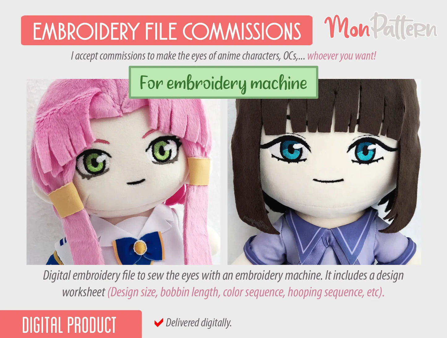 custom face - from €40 / $47 usd