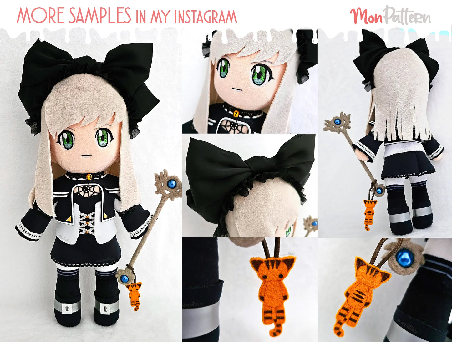 sophia esteed from star ocean: till the end of time - customizable chibi plush of your original character