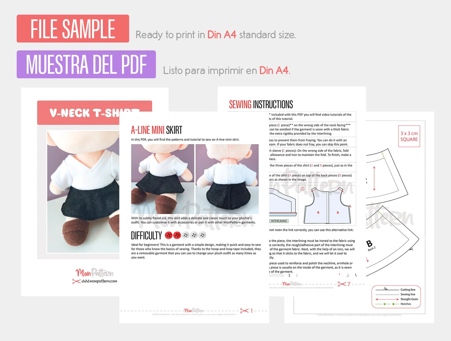 cloth pack: casual wear 1 (para short chibi #2 + action)