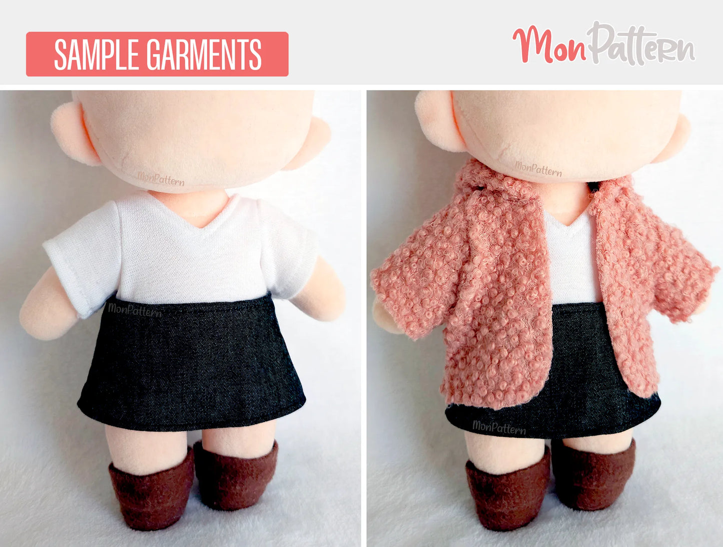 pdf digital para coser ropa de peluche chibi para principiantes