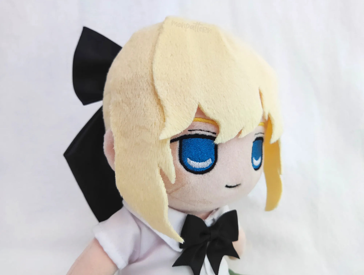 peluche terminado hecho a mano lilly satou short chibi #2 21 cm peluche humanoide estilo anime monpattern