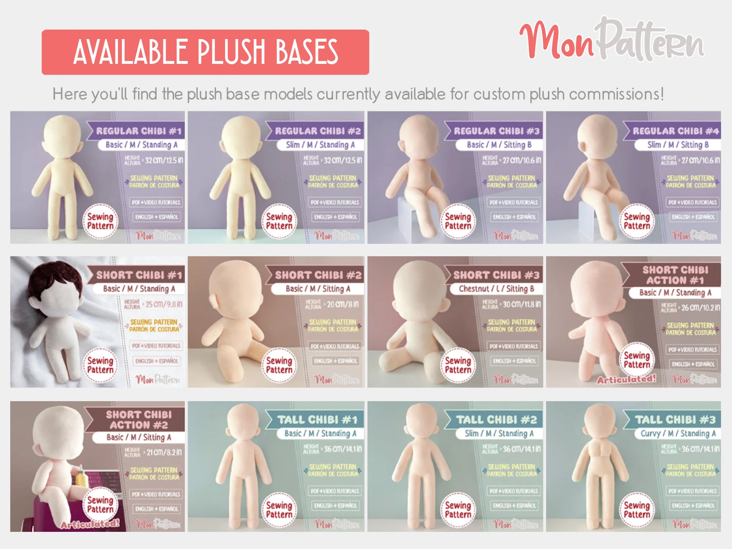 custom anime plushie commission, personalized chibi plush doll based on original character or video game design, handmade collectible plush with detailed outfit, cute proportions and professional craftsmanship, ideal for fans and collectors