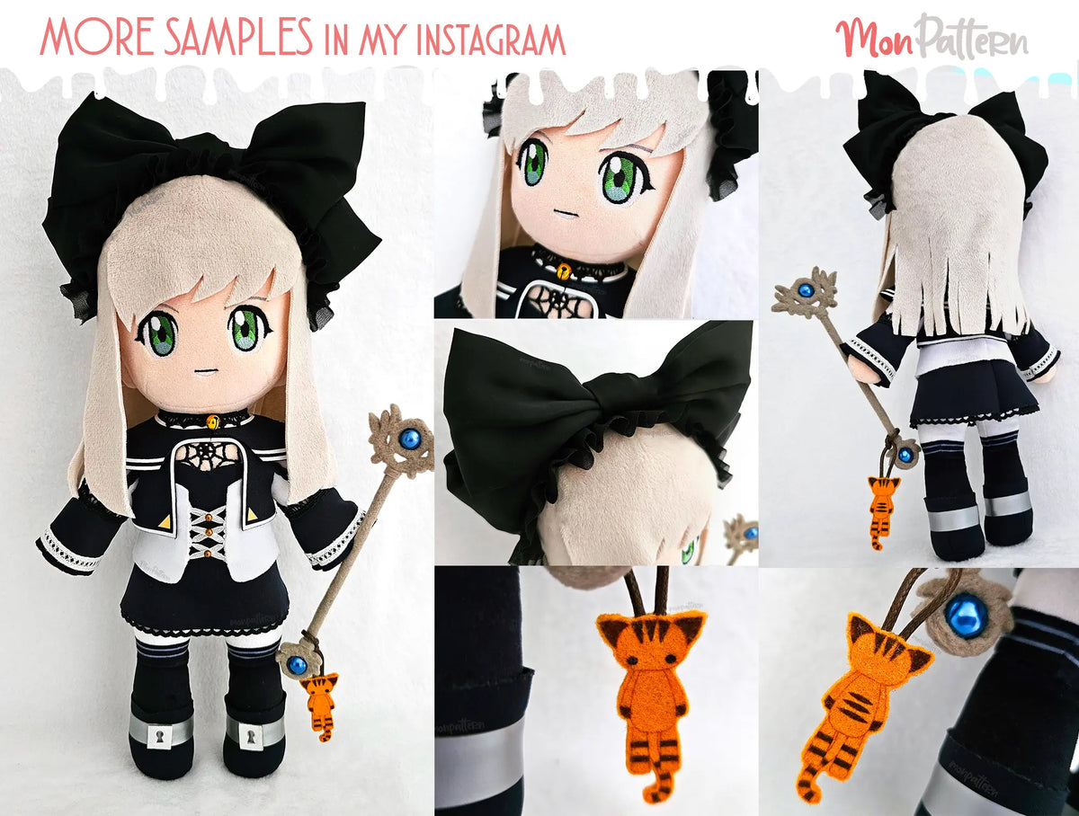 Sophia Esteed from Star Ocean: Till the End of Time - Customizable chibi plush of your original character