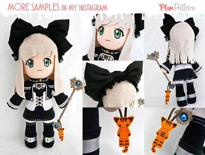 Sophia Esteed from Star Ocean: Till the End of Time - Customizable chibi plush of your original character