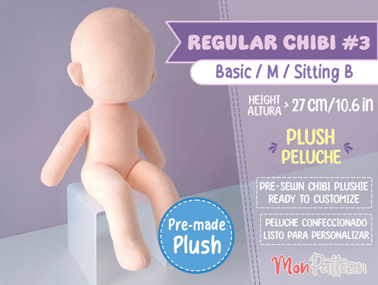 REGULAR CHIBI #3 [Peluche base]