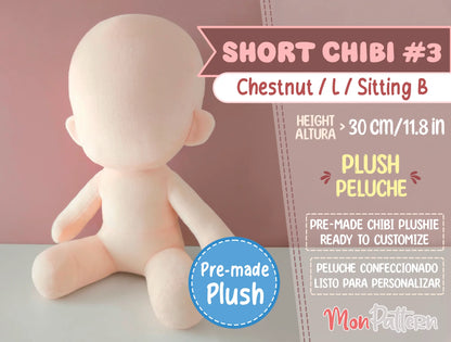 SHORT CHIBI #3 [Blank Plush]