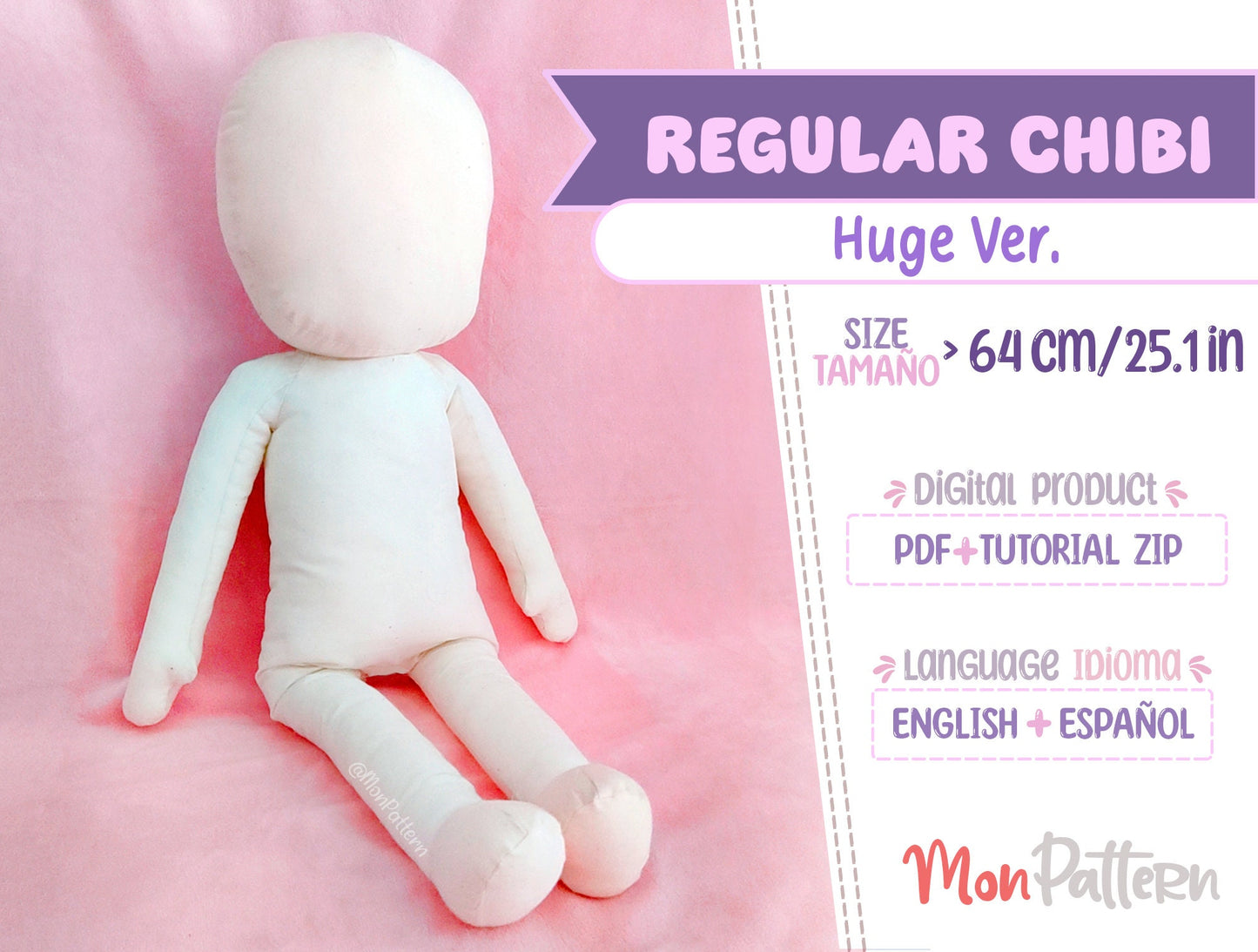 regular chibi - unisex huge