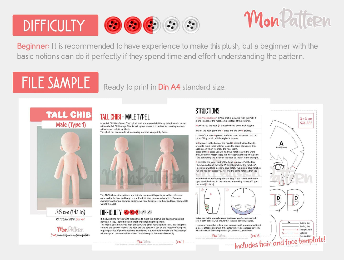 tall chibi male (type 1) - sewing kit