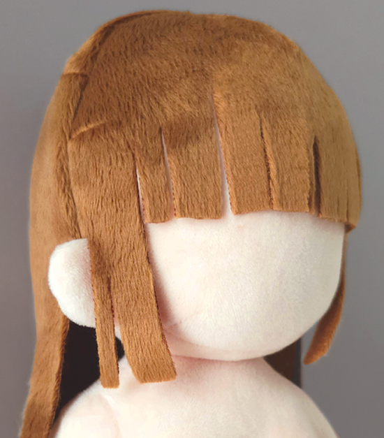 Hair Sewing Pattern for Chibi Plushies