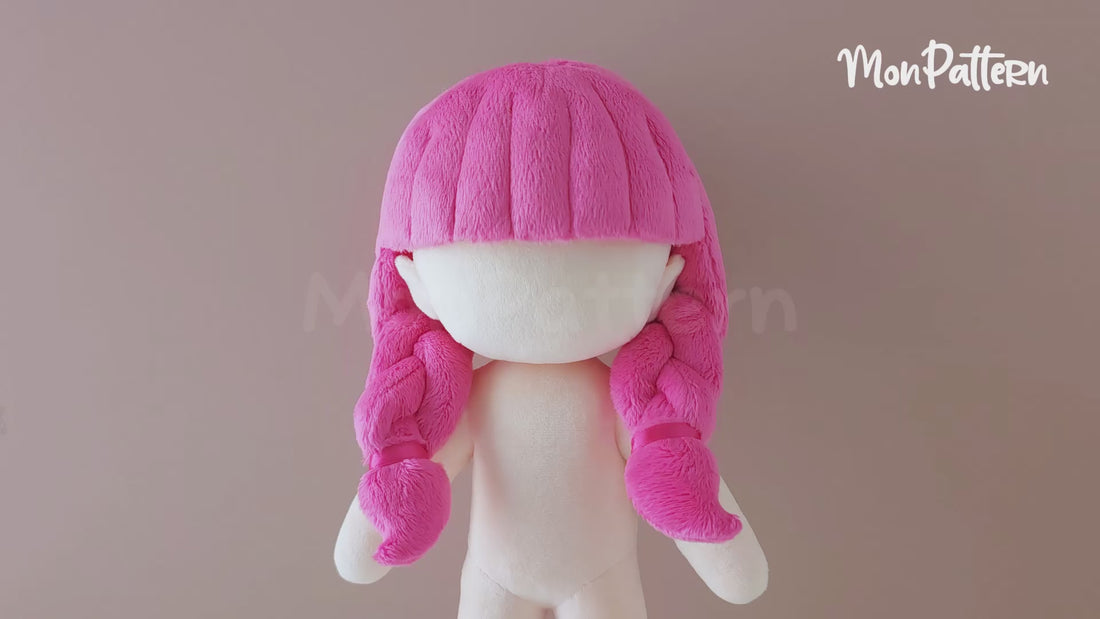 MonPattern - Chibi Plush Sewing Patterns | PDF Humanoid Doll Plushies